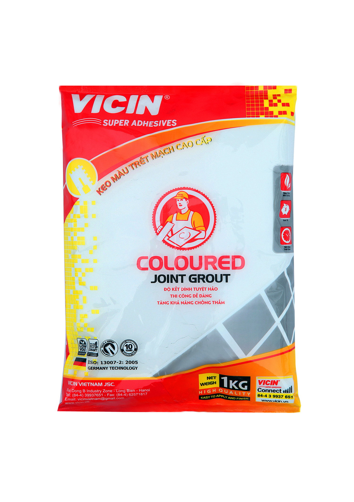 Keo trét mạch Vicin White Color - Công Ty Cổ Phần Vicin Việt Nam